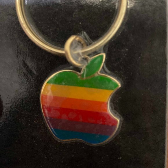 Apple Key Chain Ca 1980 Original - Picture 1 of 1